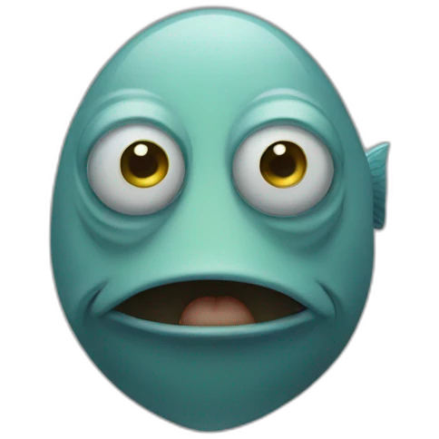 Fish man emoji