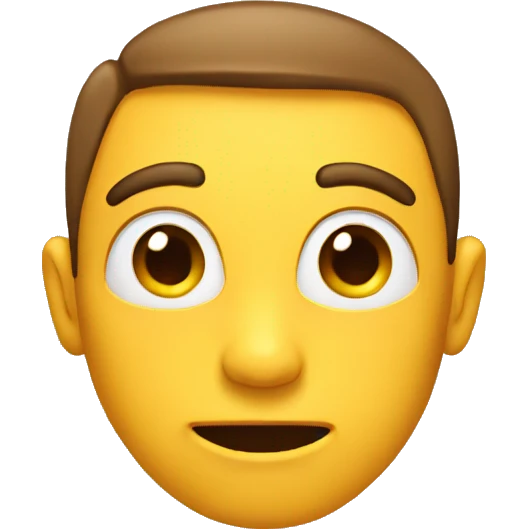 High face emoji