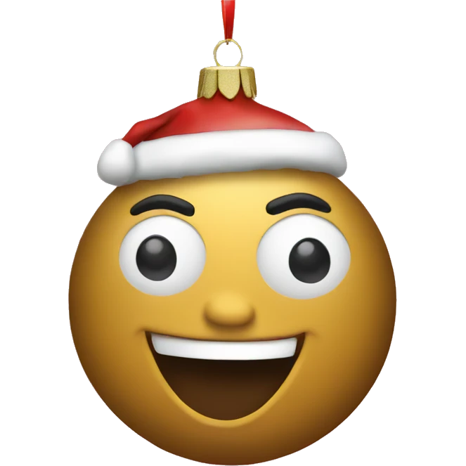 christmas ornaments emoji