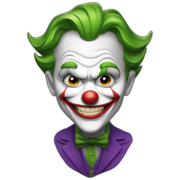 Joker qui sourir emoji