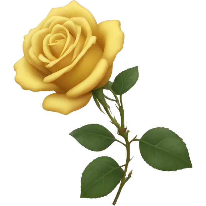 Mauve and yellow rose emoji