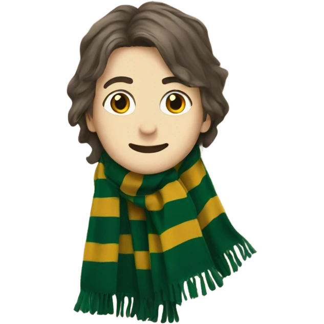 Hogwarts scarf emoji