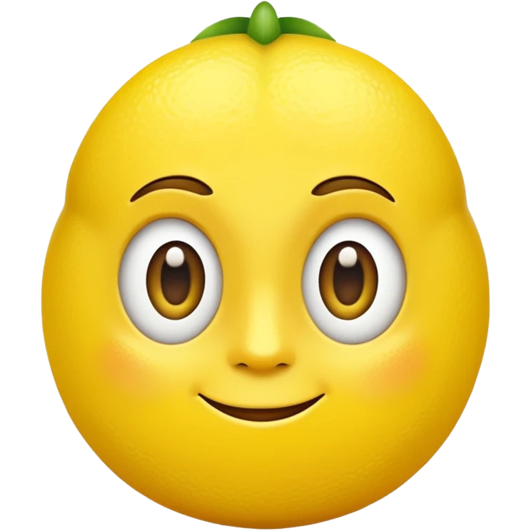 Lemon emoji