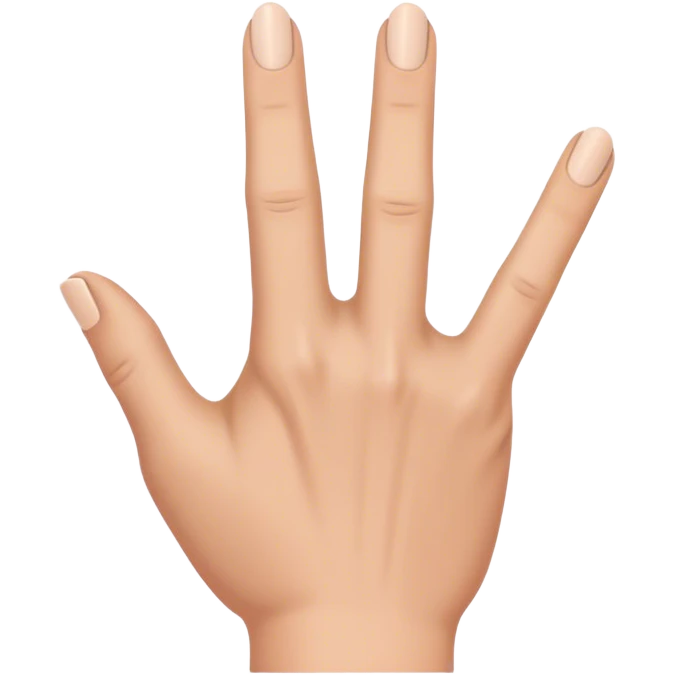 Finger pointing down seen from the back of hand  emoji