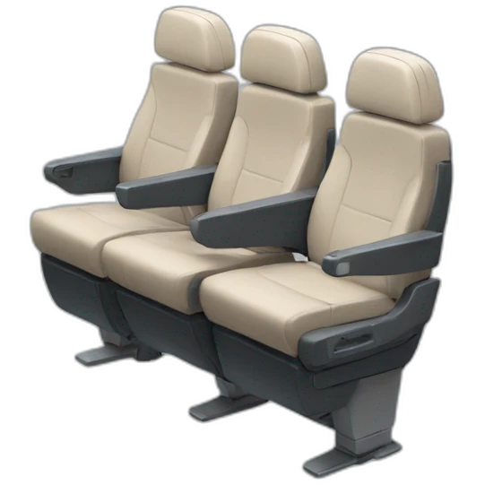 3 economy seats emoji