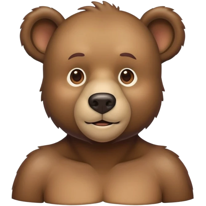 Gay bear daddy emoji