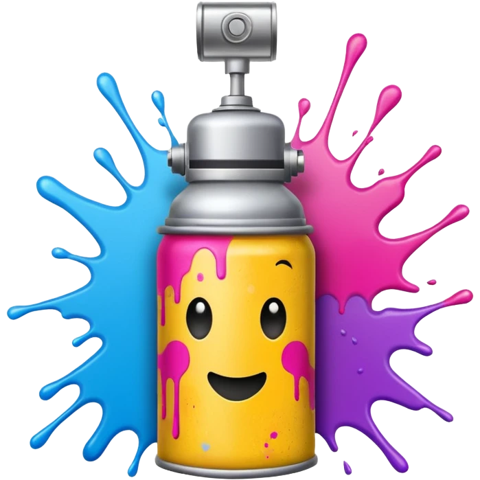 gaffiti spray paint emoji