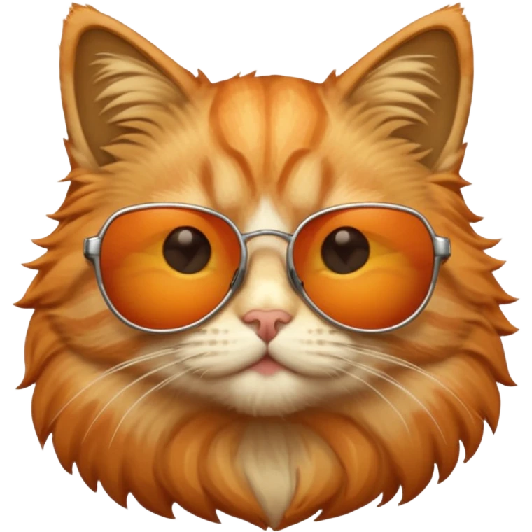 Cat wearing sunglasses emoji