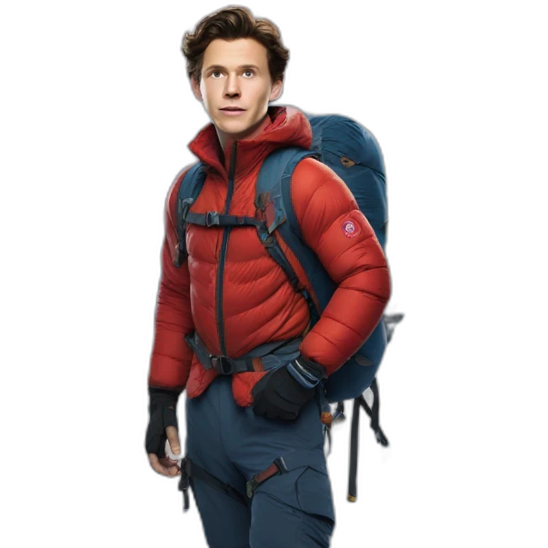 Tom holland en haut de l’Everest emoji