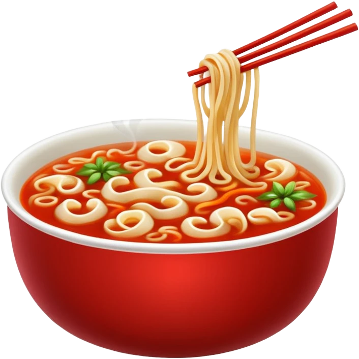 Noodle acılı emoji