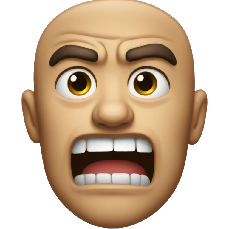 Really REALLY REALLY angry emoji