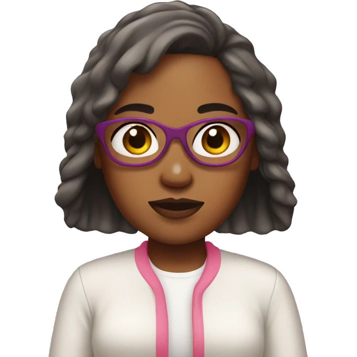 Bitmoji girl covered in sunscreen emoji