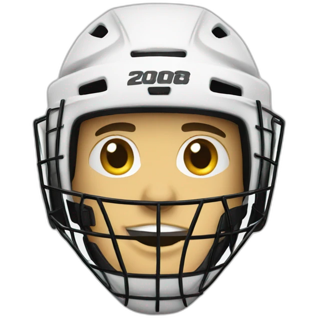 Hockey goalie emoji
