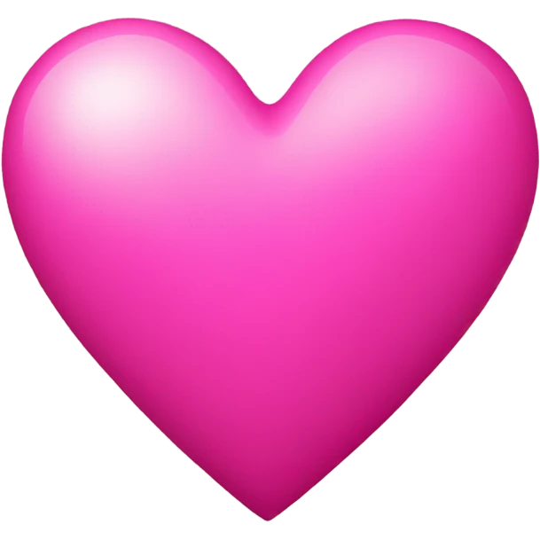 Pink heart  emoji