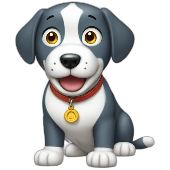Doraemon dog emoji