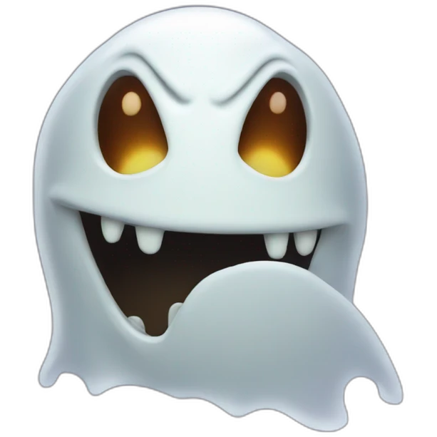Spooky Mario ghost emoji