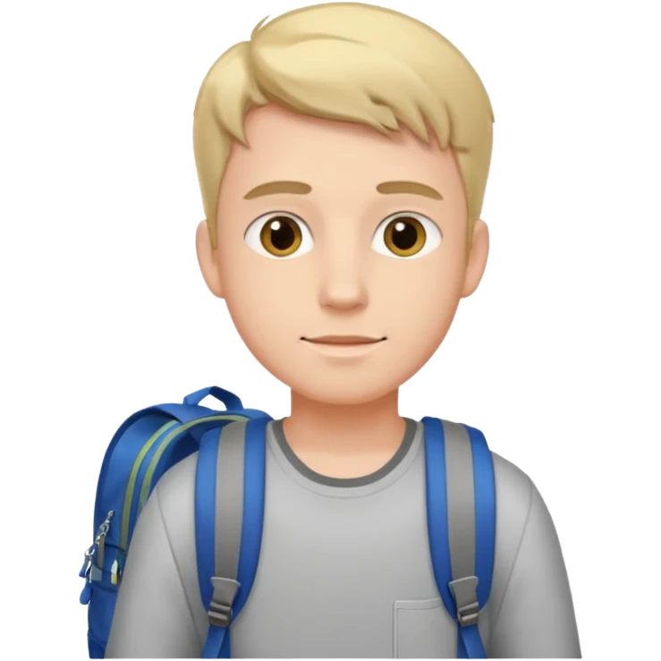 man student emoji