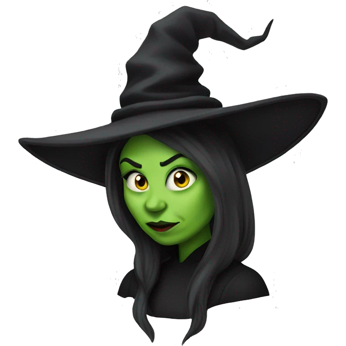 Wicked witch emoji