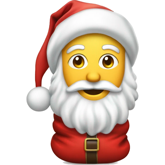 Weihnachtsmann mit Sack  emoji