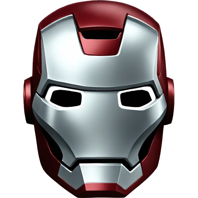 Android with Iron Man helmet emoji