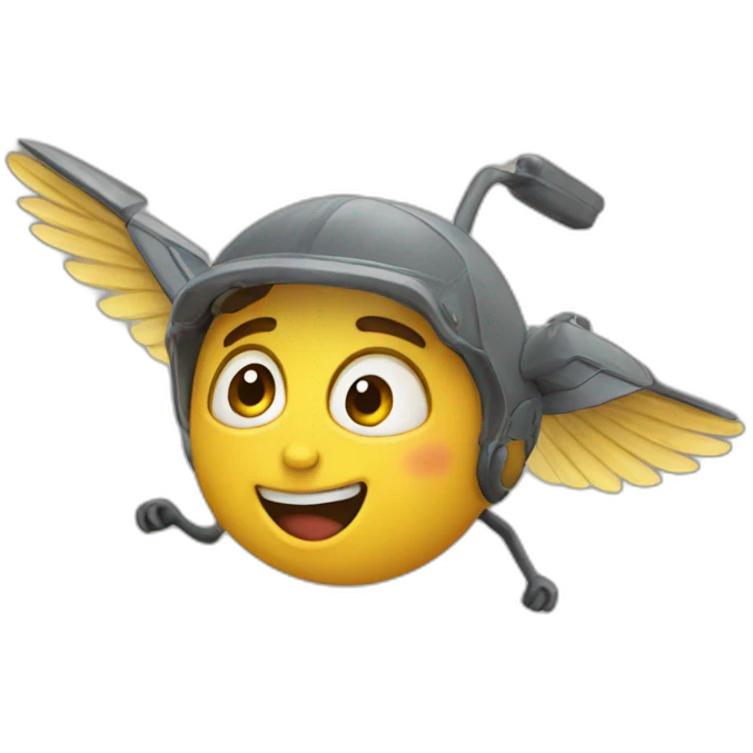 flying emoji
