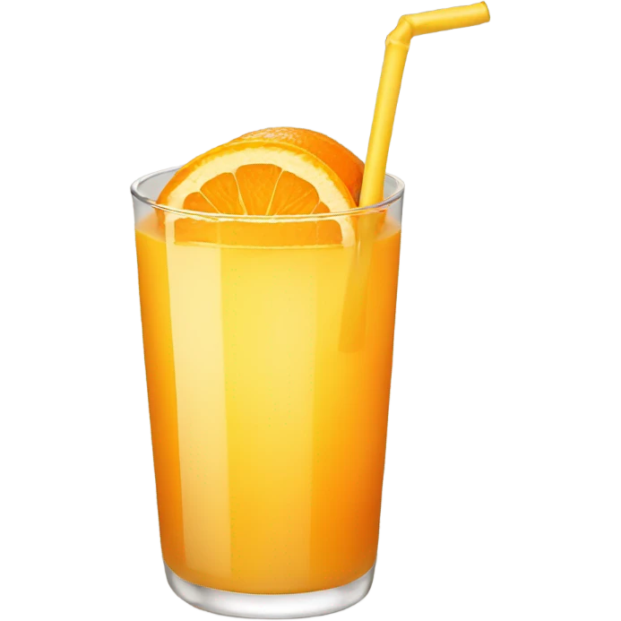 orange juice emoji