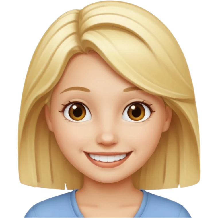 Girl blonde emoji