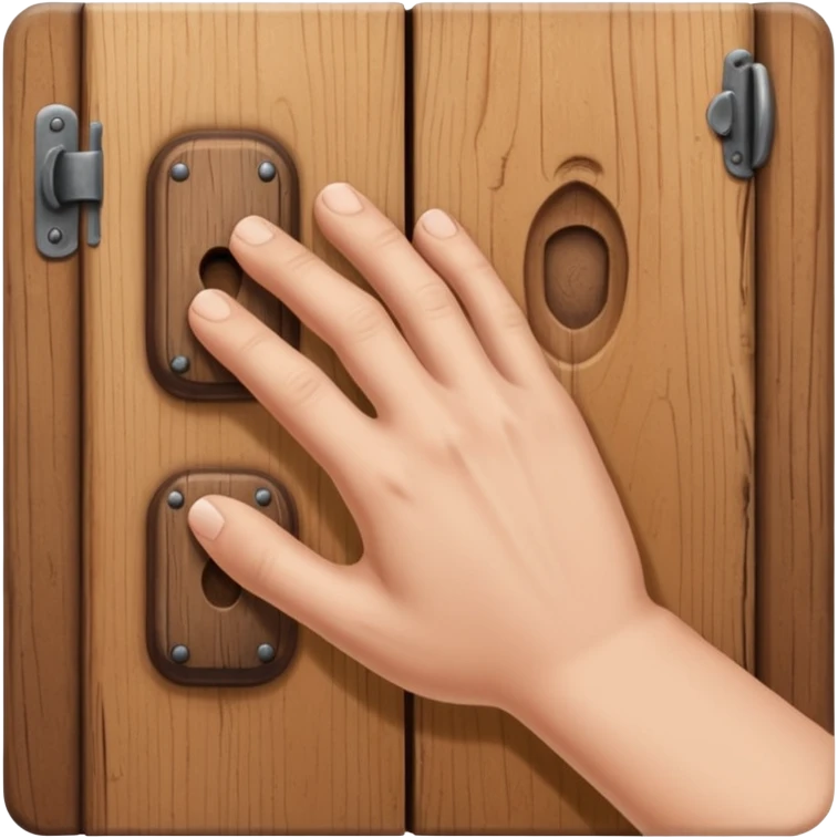 knocking the door emoji