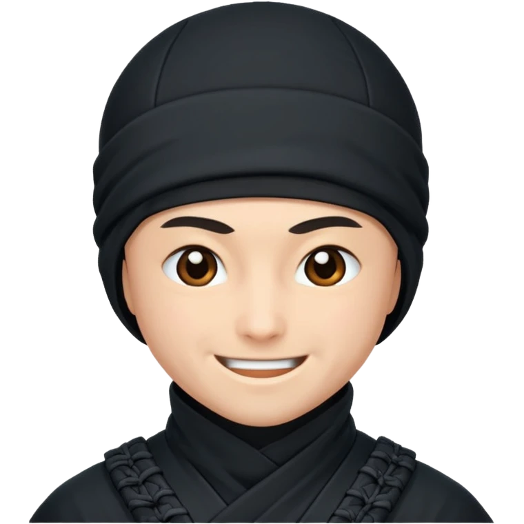 Ninja who is falling in love emoji