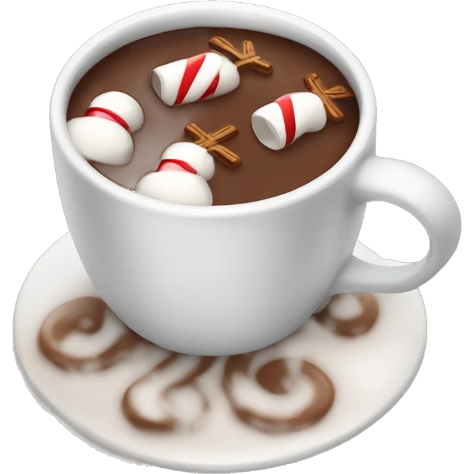 christmas hot chocolate  emoji