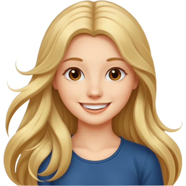 یه دختر زیبا emoji