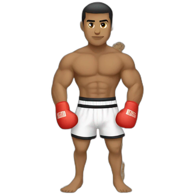 Kickboxer emoji
