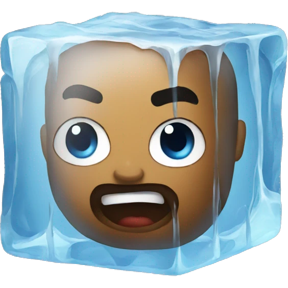 Ice cube emoji