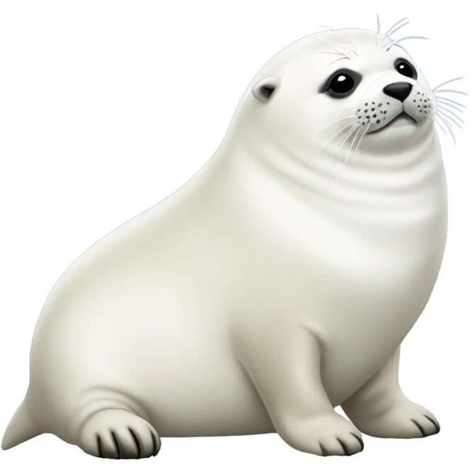 fat harp seal emoji