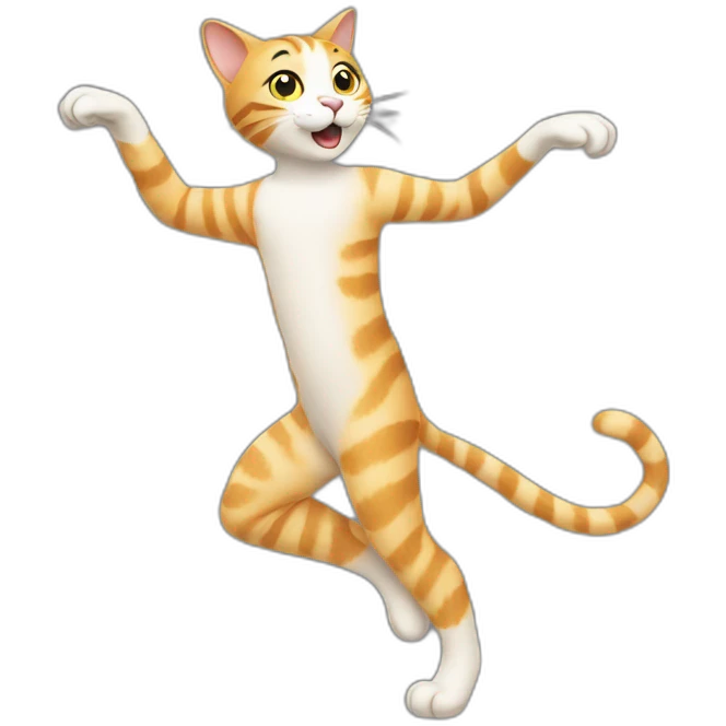 human cat dancing emoji