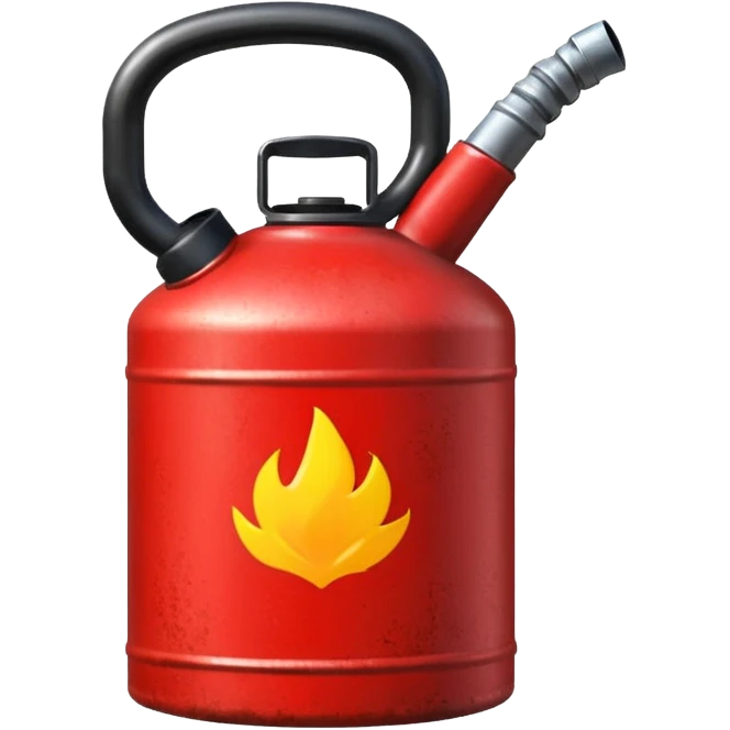 red fuel can emoji