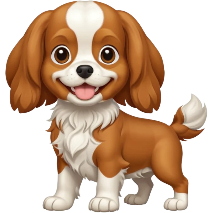 Cavalier King Charles Spaniel dog Preliminary Acceptance Inspection emoji
