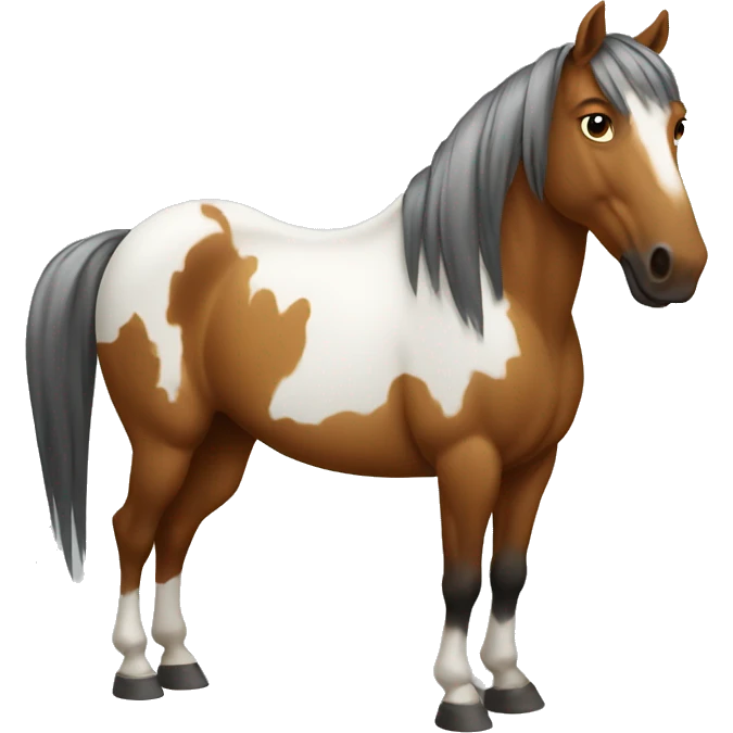 flabbergasted horse emoji