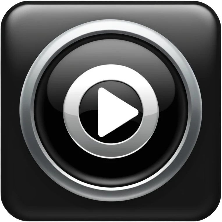 Play buttons black emoji