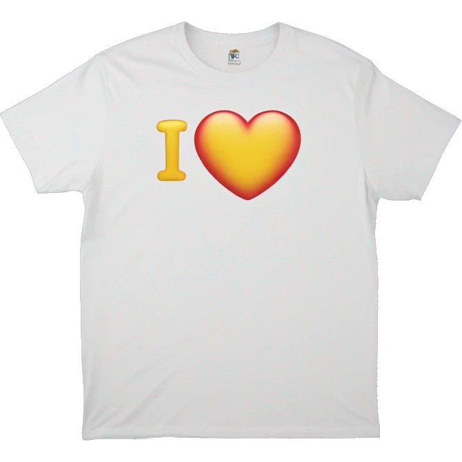T-shirt with the inscription “I ❤️ NYW” emoji