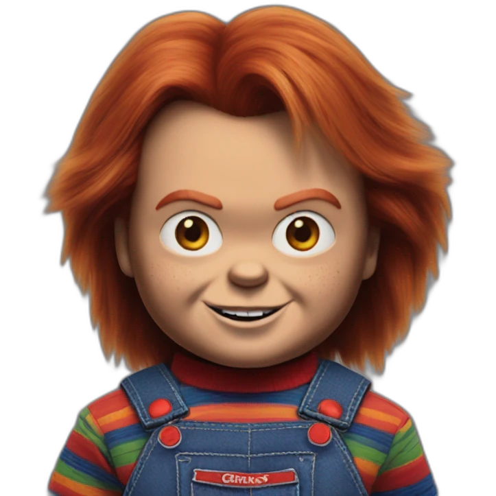 Chucky from childs play emoji