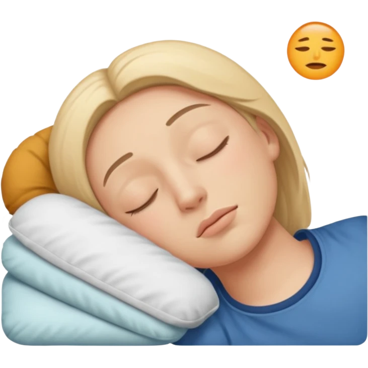 Sleepy Character zzz emoji