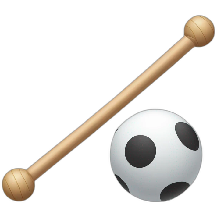 two_balls_and_stick emoji