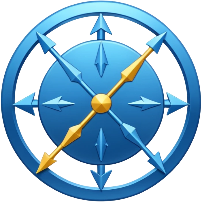 CIRCULO COM SETAS emoji