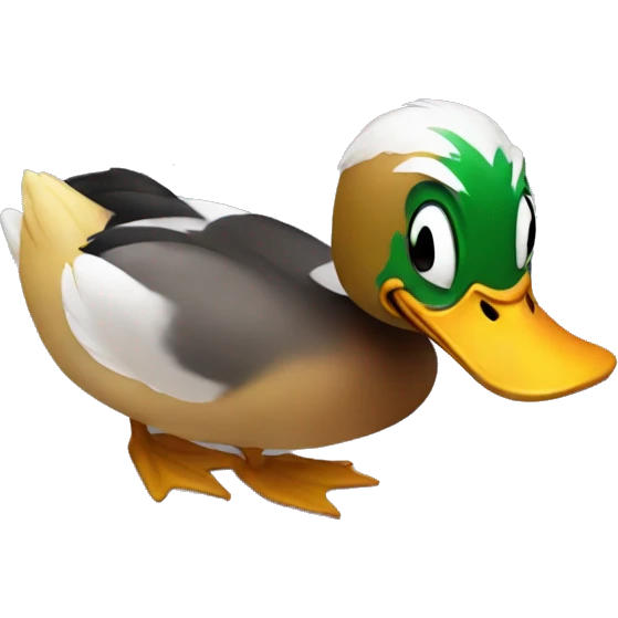 Killer duck emoji