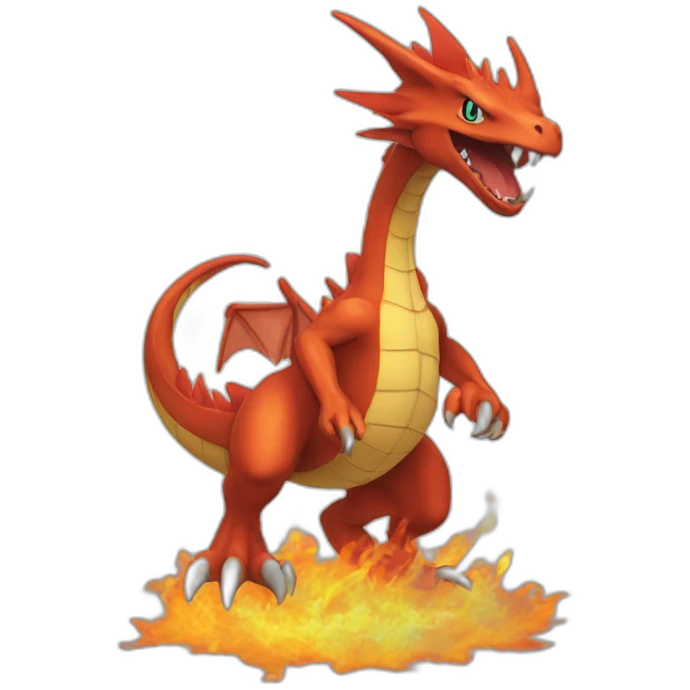 Dracaufeu Pokémon emoji