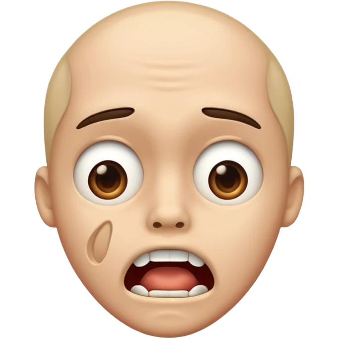 Jaw on the floor  emoji