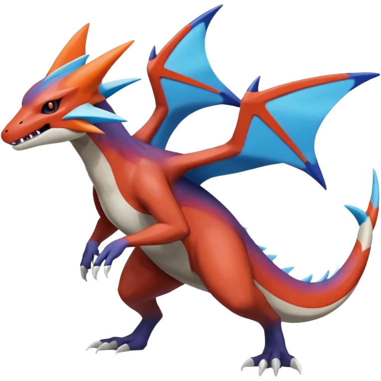 Shiny Noivern-Latios-Marowak-Salandit-Fakémon-hybrid-creature (full body)  emoji