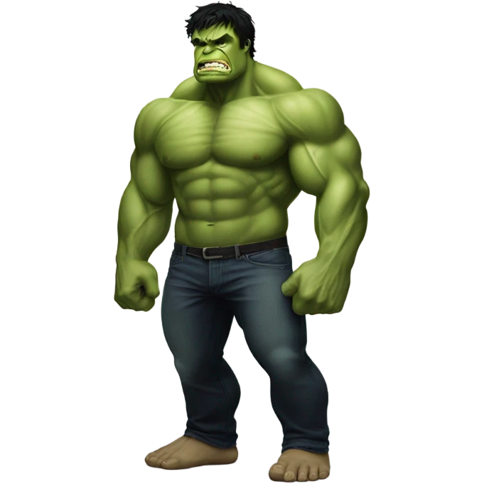 Incredible Hulk as me  emoji