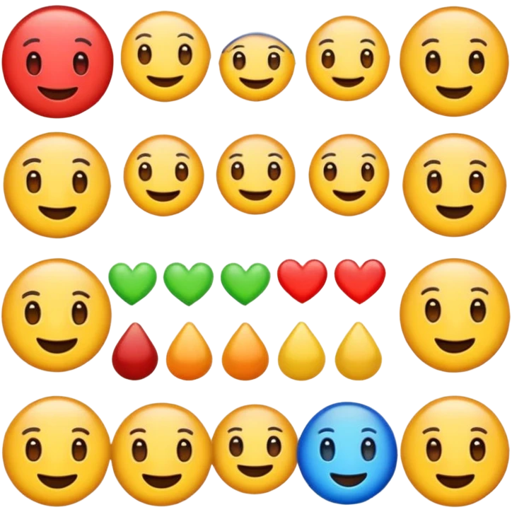 Mixe des emojis 😊6️⃣7️⃣ et utilise bien les chiffre  emoji
